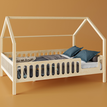 Łóżko dziecięce podwójne z barierką (TRANO PP podwójne)